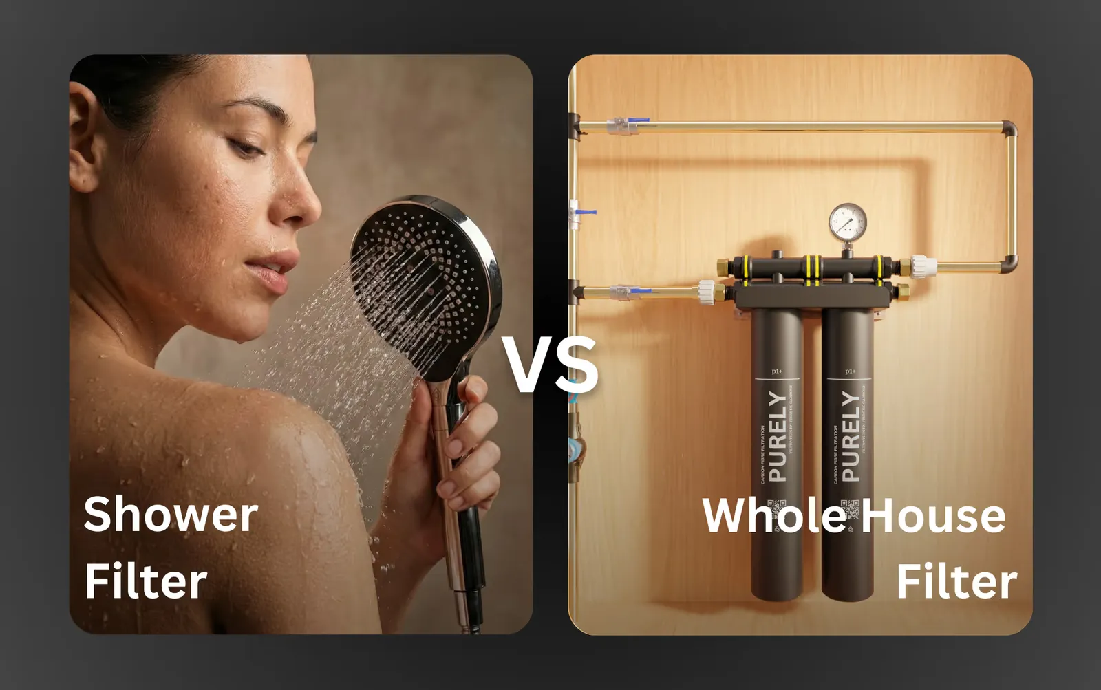 Shower Filters vs Whole House Water Filters for Home Water Quality
