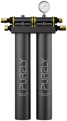 The Purely P1+ dual-stage fiber-optimized whole-home filtration system