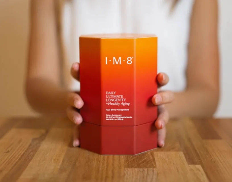 Holding a daily supplement box