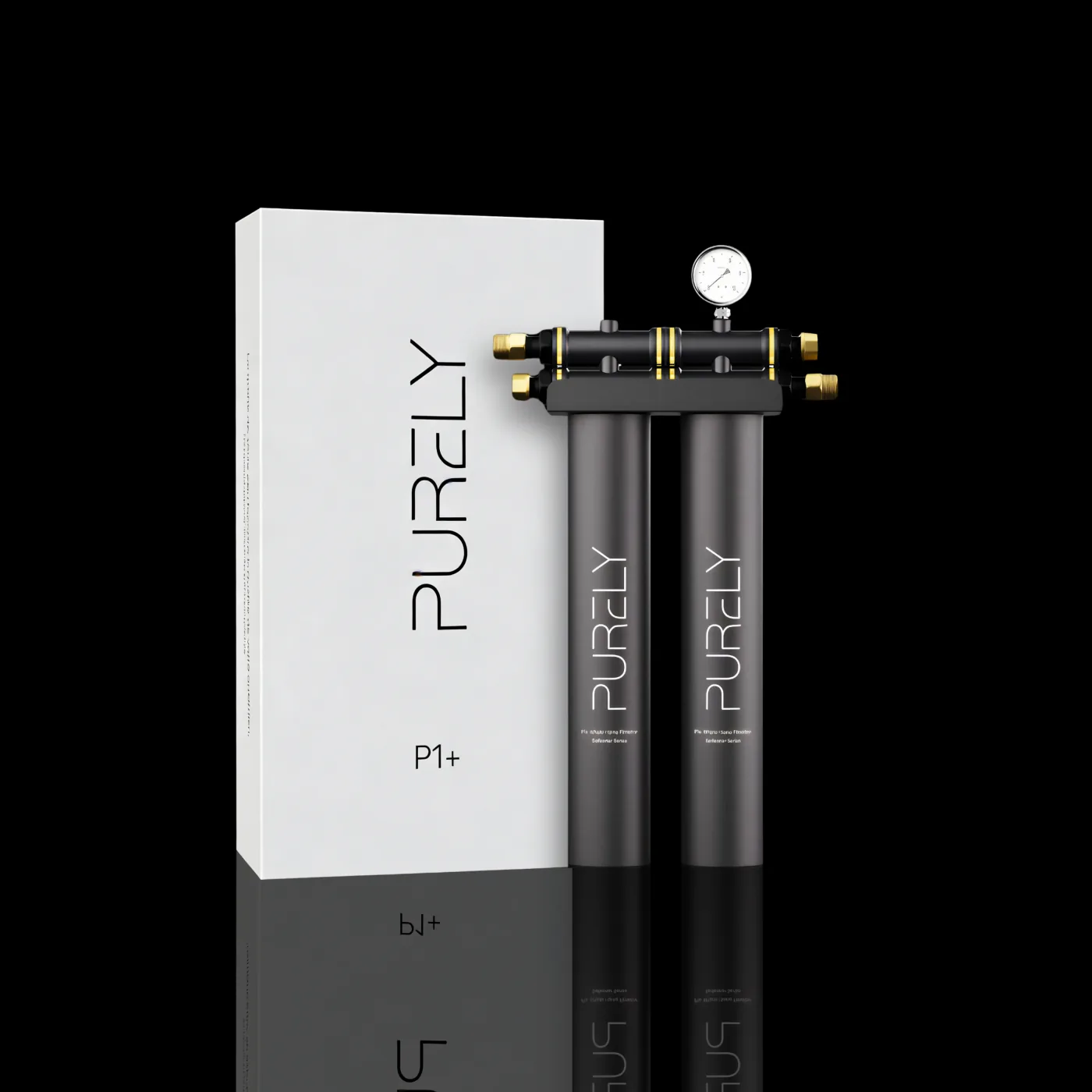 Purely P1+ filtration system with box